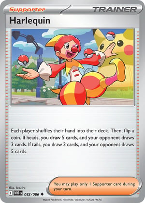 Harlequin #083/086 | White Flare | Uncommon - Non Holo
