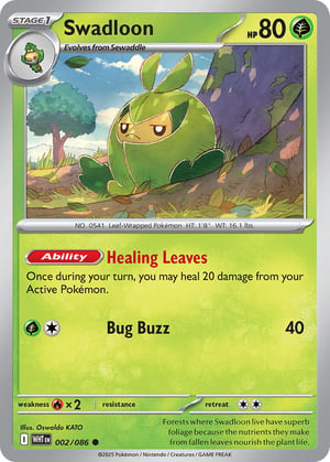 Swadloon #002/086 | White Flare | Common - Non Holo