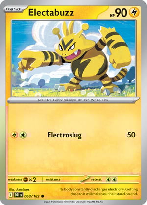 Electabuzz #068/182 | Destined Rivals | Common - Non Holo
