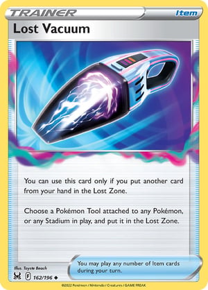 Lost Vacuum #162/196  | Lost Origin | Uncommon  - Non Holo