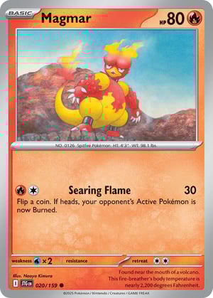 Magmar #020/159 | Journey Together | Common - Non Holo