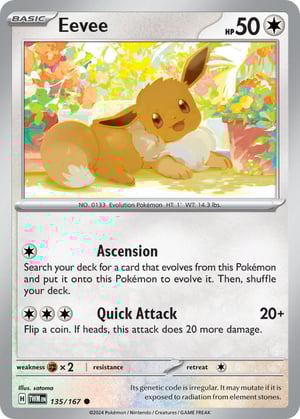 Eevee #135/167 | Twilight Masquerade | Common - Non Holo