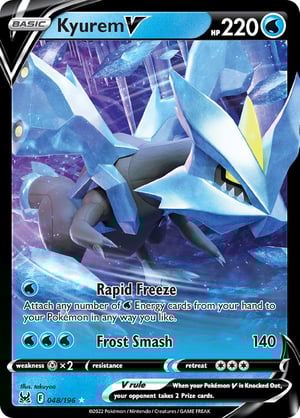 Kyurem V #048/196  | Lost Origin | Ultra Rare - Regular