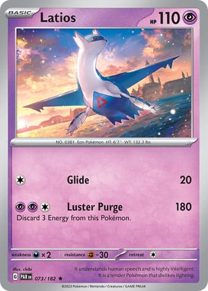 Latios #073/182 | Paradox Rift | Rare - Holo