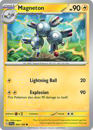 Magneton #064/198 | Scarlet & Violet Base Set| Common - Non Holo