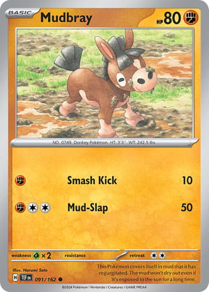 Mudbray #091/162  | Temporal Forces| Common - Non Holo