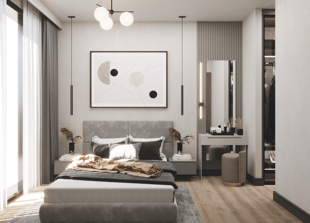 1+1 Daire Planı galeri