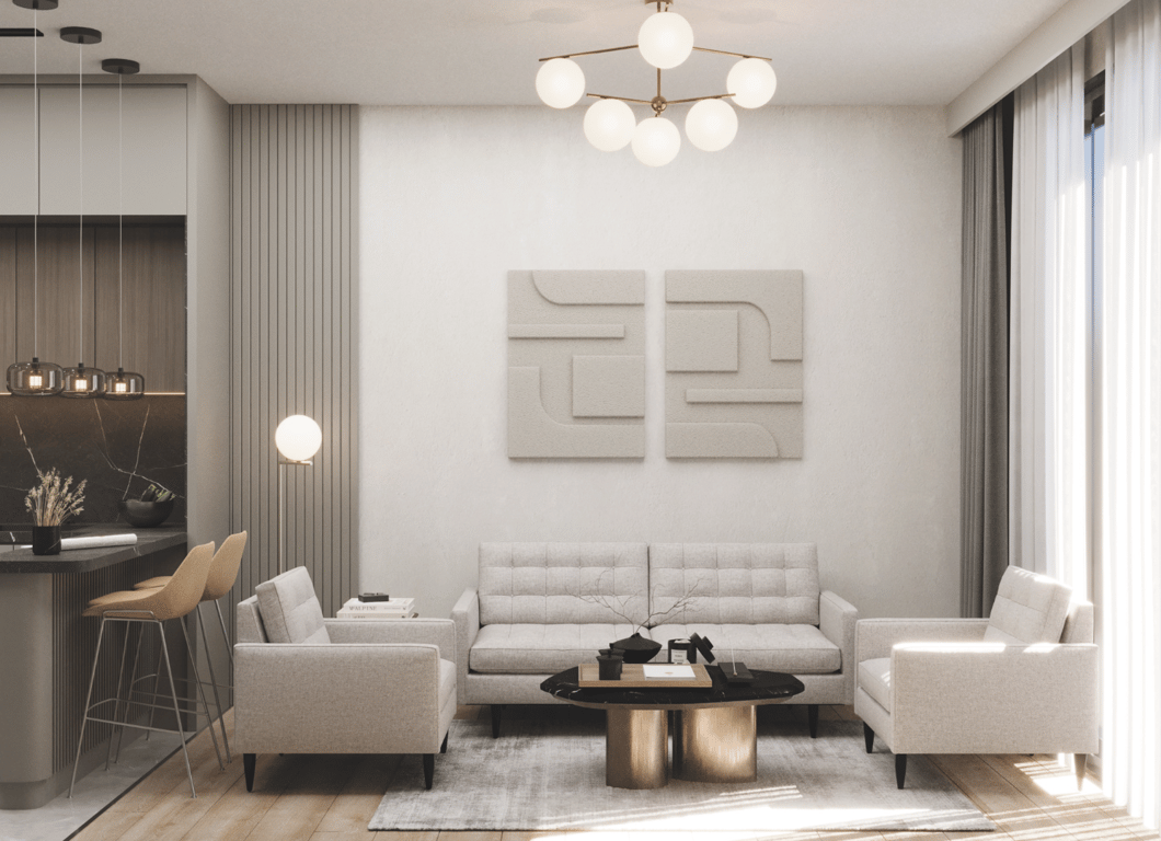 1+1 Daire Planı galeri