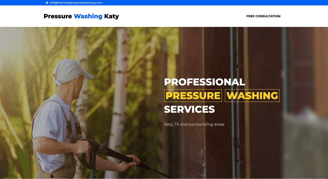 The Mobile Pressure Washer Guy