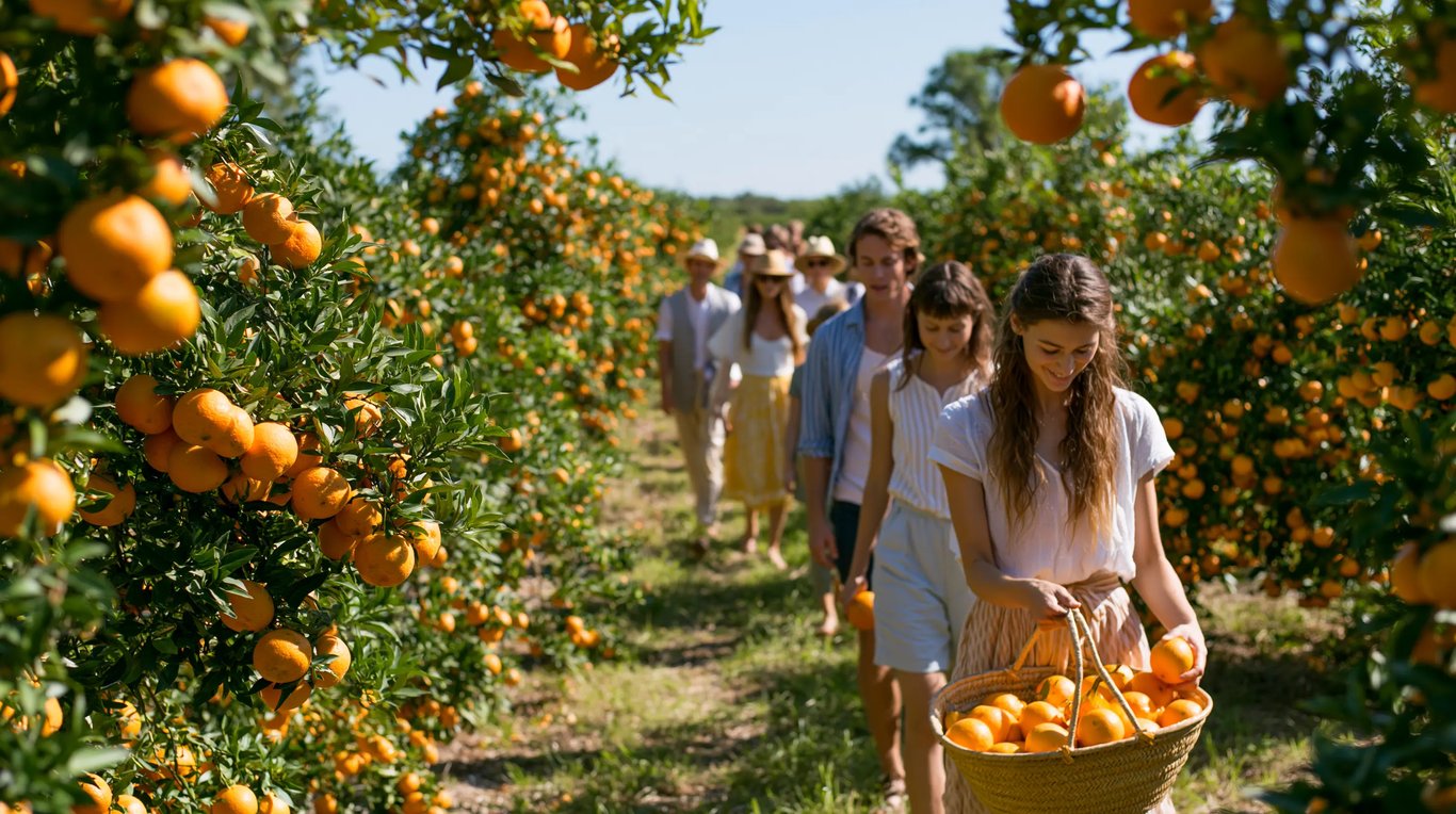 Old Florida Orange Grove Tour