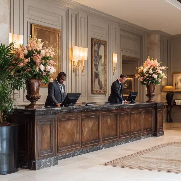 Concierge team at The Zen Pacific Orlando