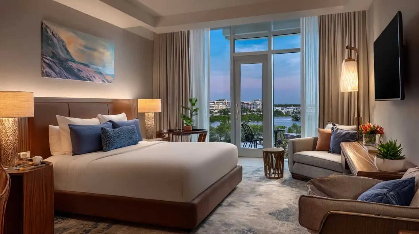 King Bed Deluxe Mobility Accessible Room