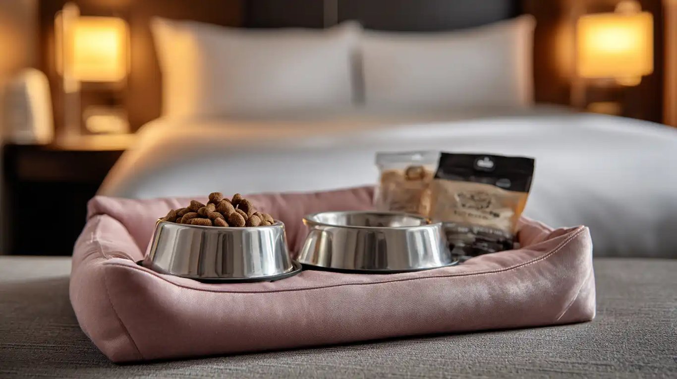 Two Queen Deluxe room with pet amenities