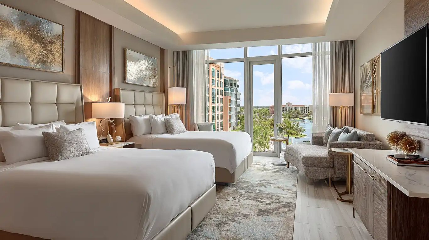 Two Queen Beds Deluxe Pet-Friendly Room