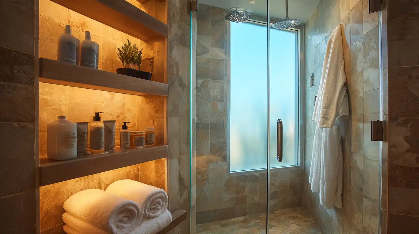 King Wellness Suite bathroom