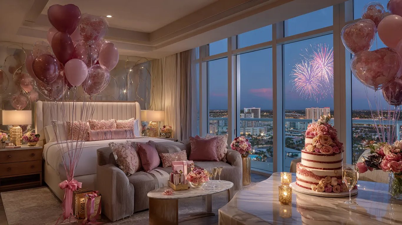 Celebrate your anniversary or birthday at The Zen Pacific