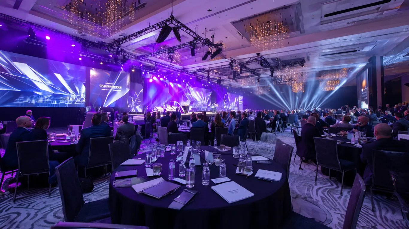 Exhibition Hall and AV equipment