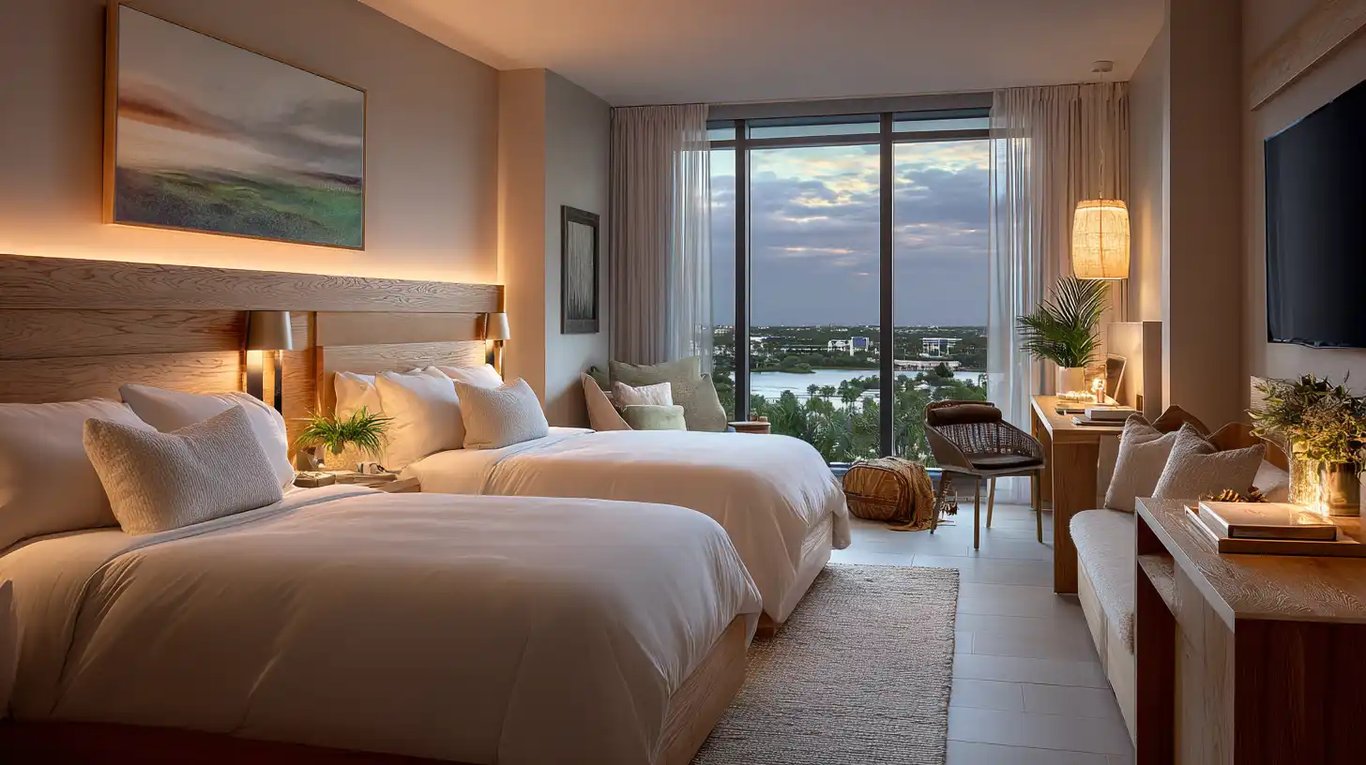 Two Queen Beds Wellness Suite