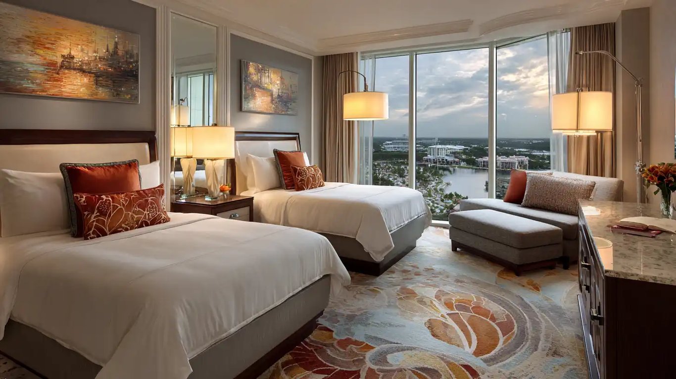 Two Queen Beds Suite with Magical View