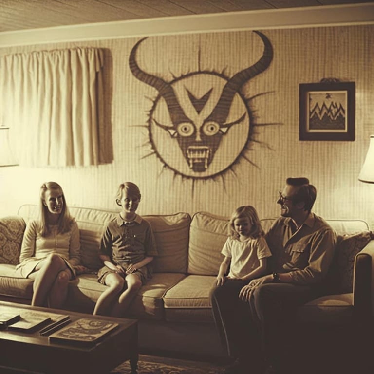 1970s Awkward Family Photographs Meets Rosemarie's Baby Meets ...