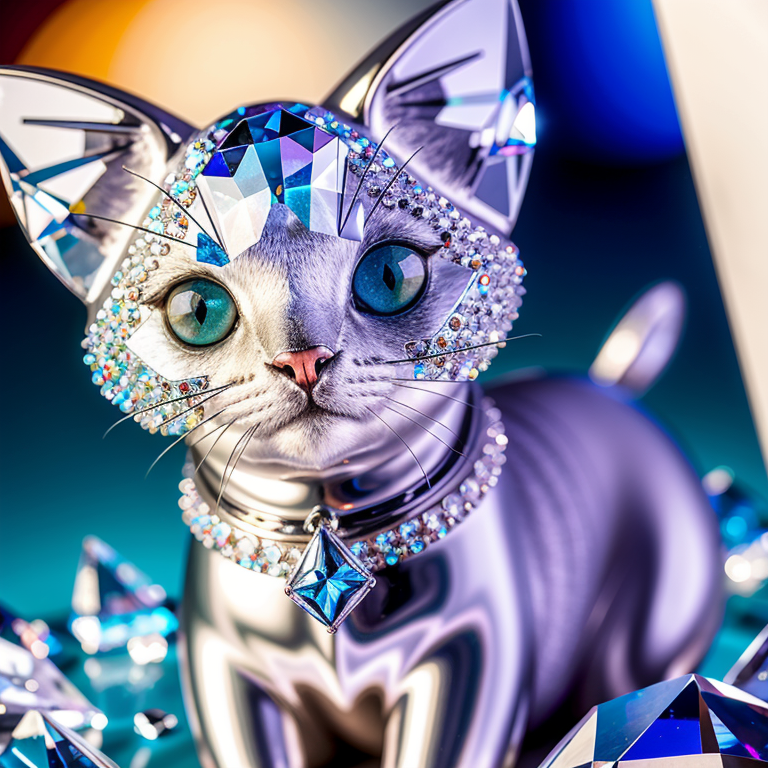 Crystal Cats 9 by Thaddius Jones