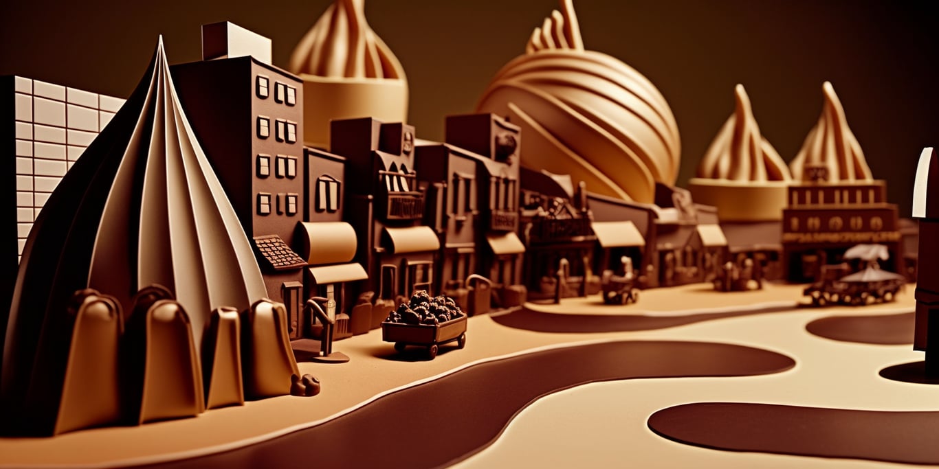 Chocolate Town #11 by Dan Ruse