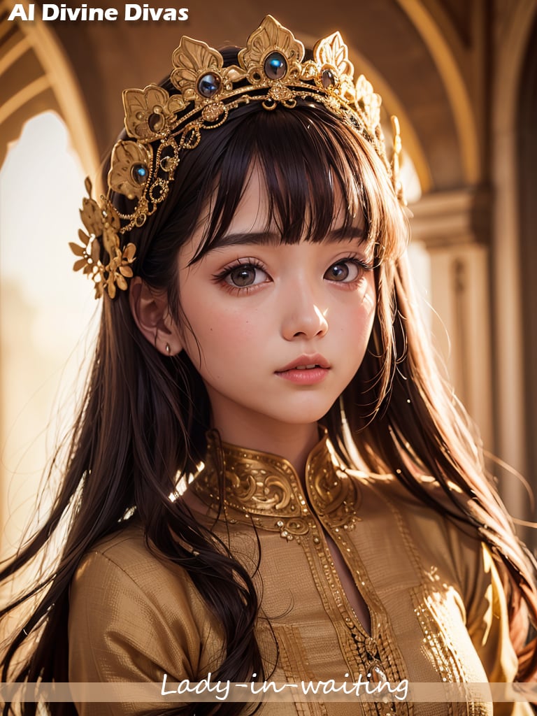 Ladyinwaiting 1 by AI Divine Divas