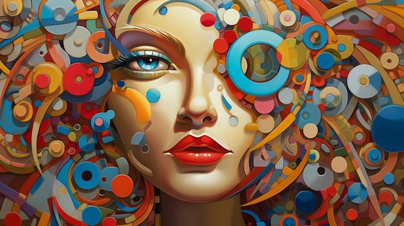 Button Faces 4 by Irina Shamaeva