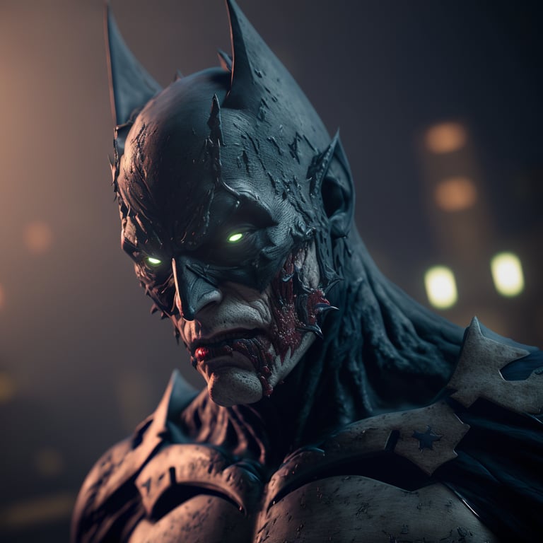 Zombie batman 1 Ai art by Ankush Barman