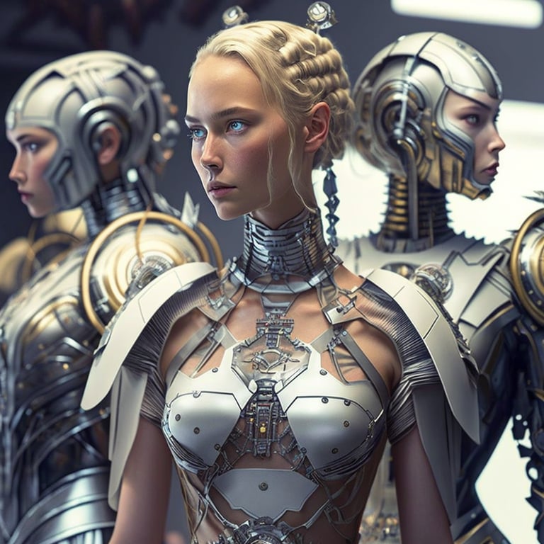 The Annual Fembot Fashion Show | Science Fiction and Fantasy by Nicholas