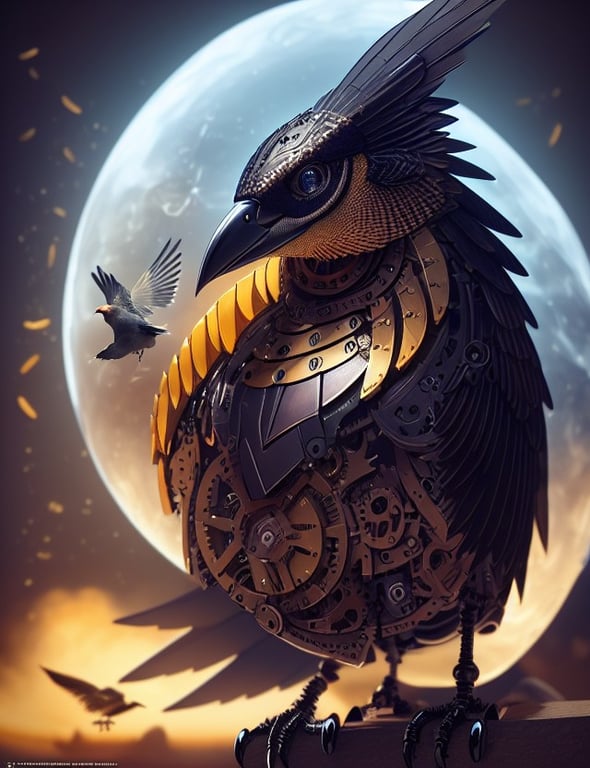 Mechanical bird #4 by Daviko