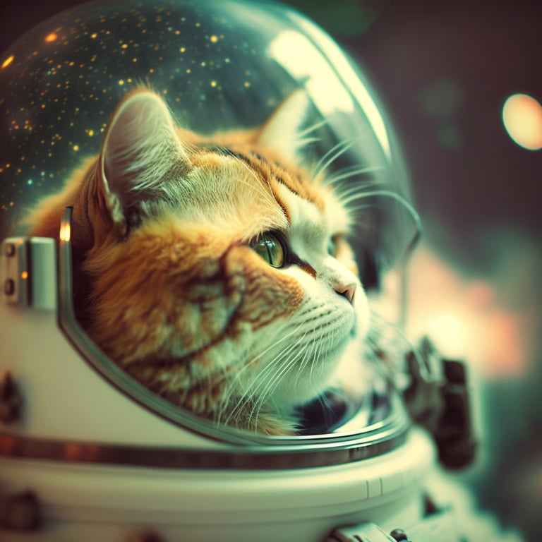 Cat Astronaut #2