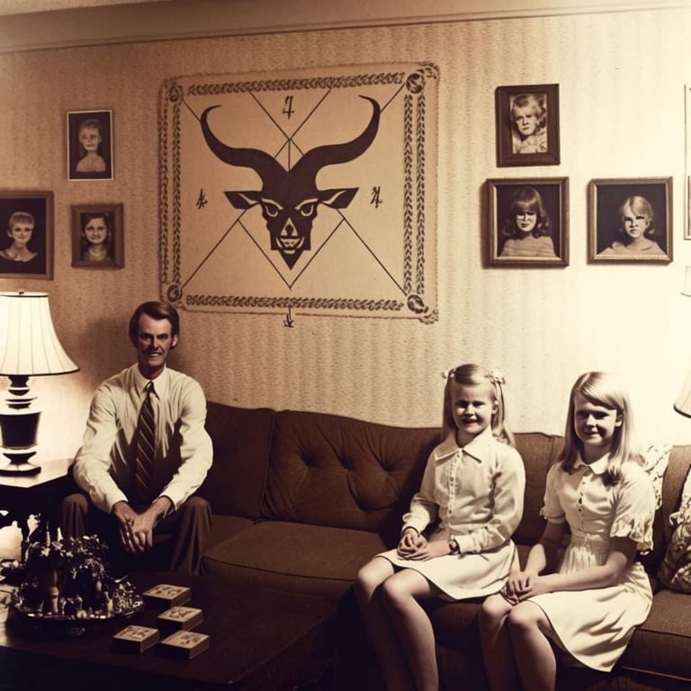 1970s Awkward Family Photographs Meets Rosemarie's Baby Meets ...