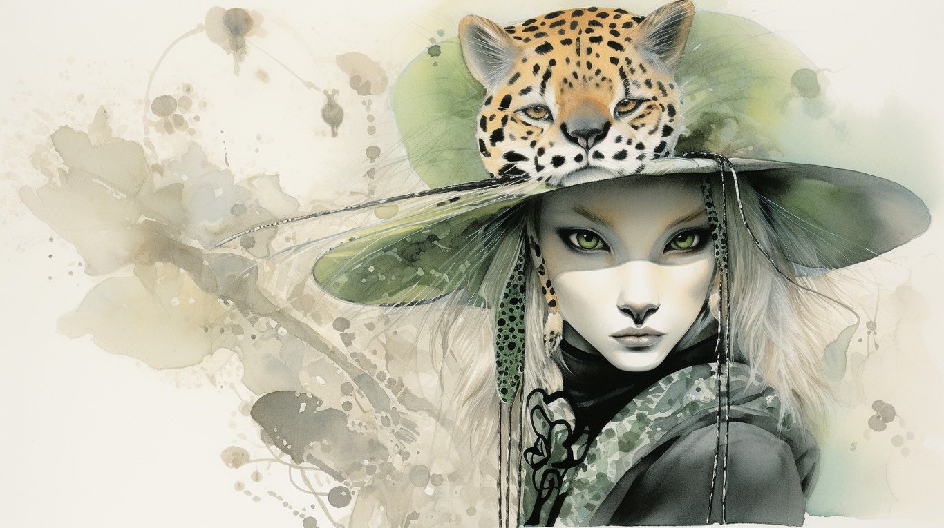 Cheetah Hat #2 by Irina Shamaeva