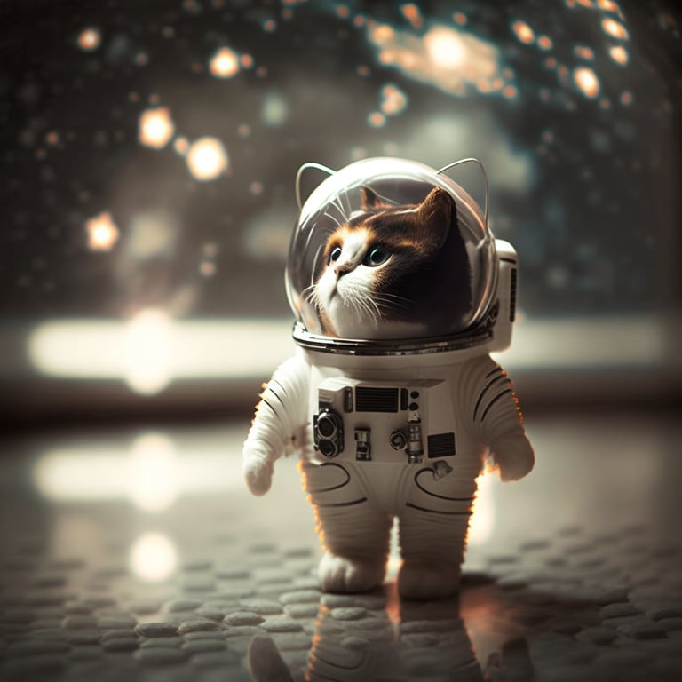 Cat Astronaut #1
