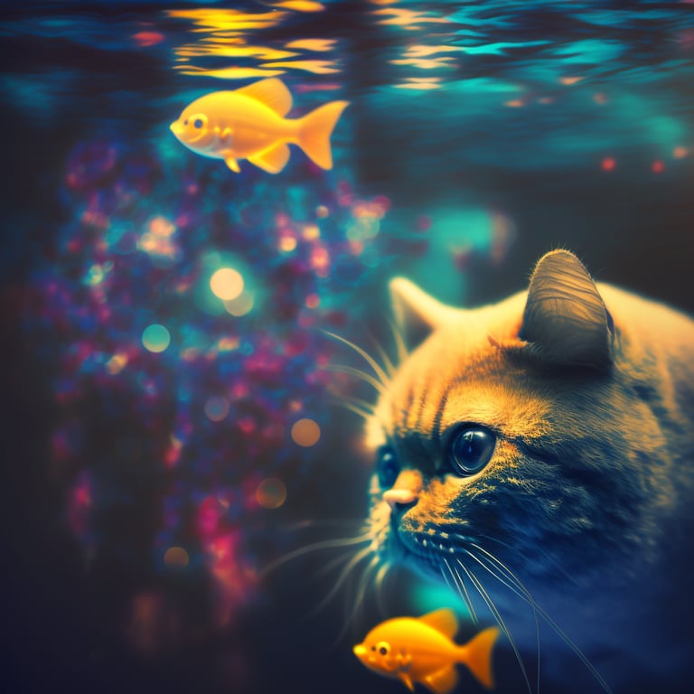 Cat in the deep sea #7