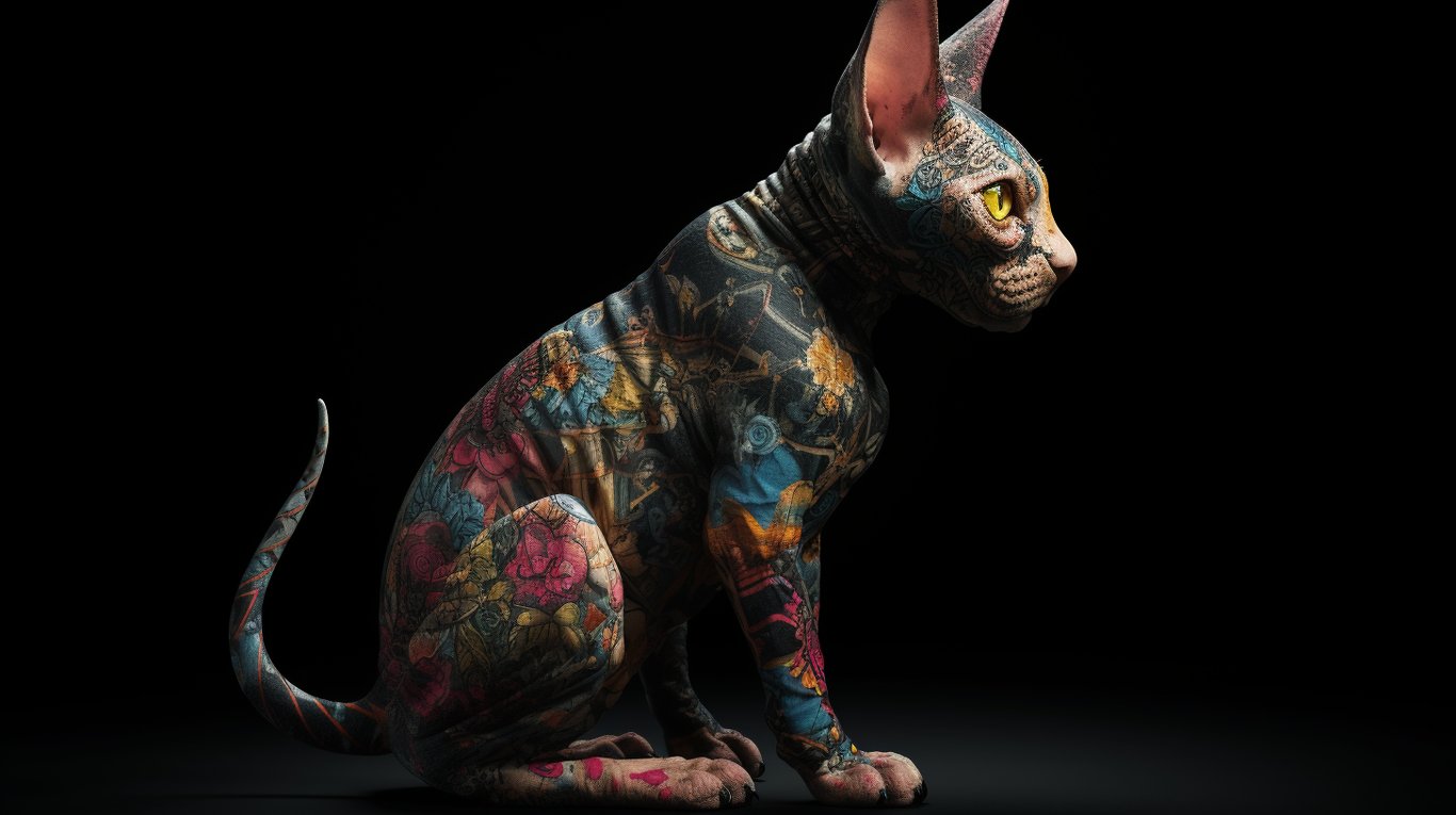 Tattooed Animals #1 by Garry