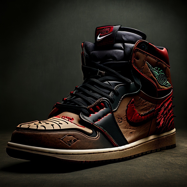 Nike Jordan 1 Concept Shoes #7 by Digital AI Art Studio