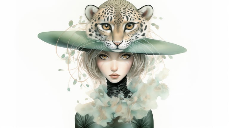 Cheetah Hat #5 by Irina Shamaeva