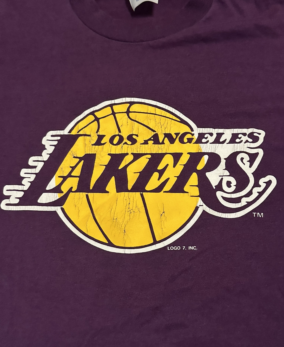 1980's Los Angeles Lakers shirt - Jester's Thrift