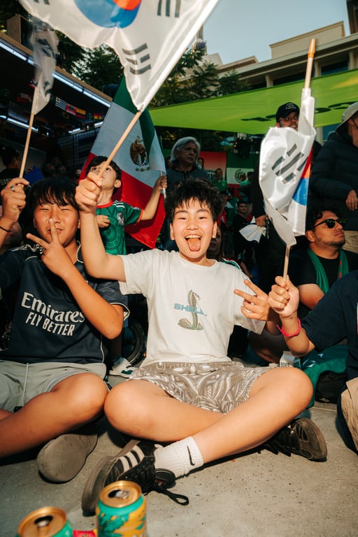 Nike Soccer at The Grove: Mexico vs. South Korea