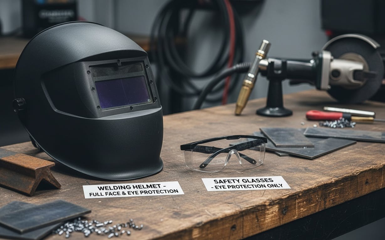 Masca de protectie respiratorie pentru sudori cu filtre pentru particule metalice