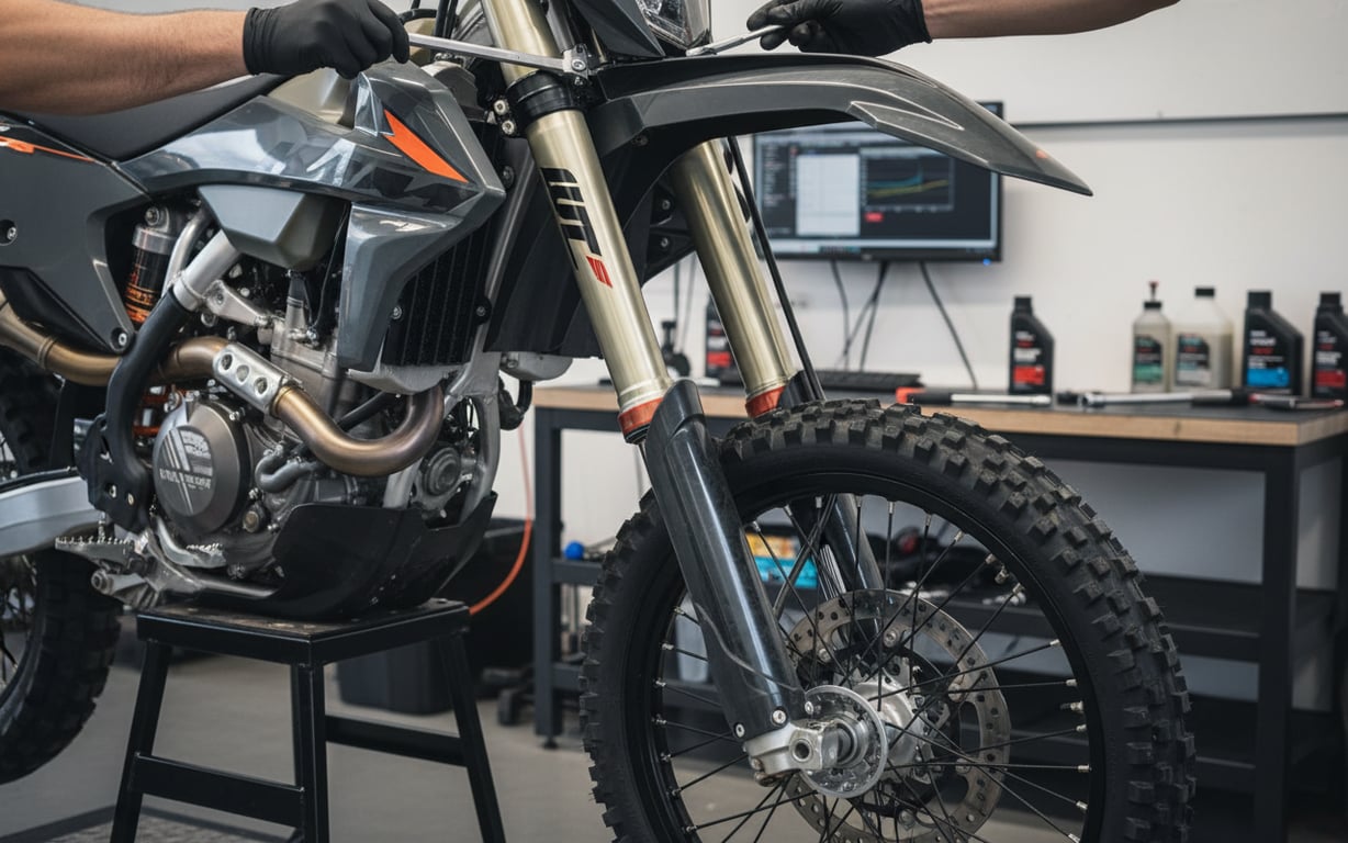 Tot ce trebuie să știi despre &icirc;ntreținerea unei motociclete enduro: ungere, curăţare, verificări şi mentenanţa sezonieră,7 - NordicaMoto