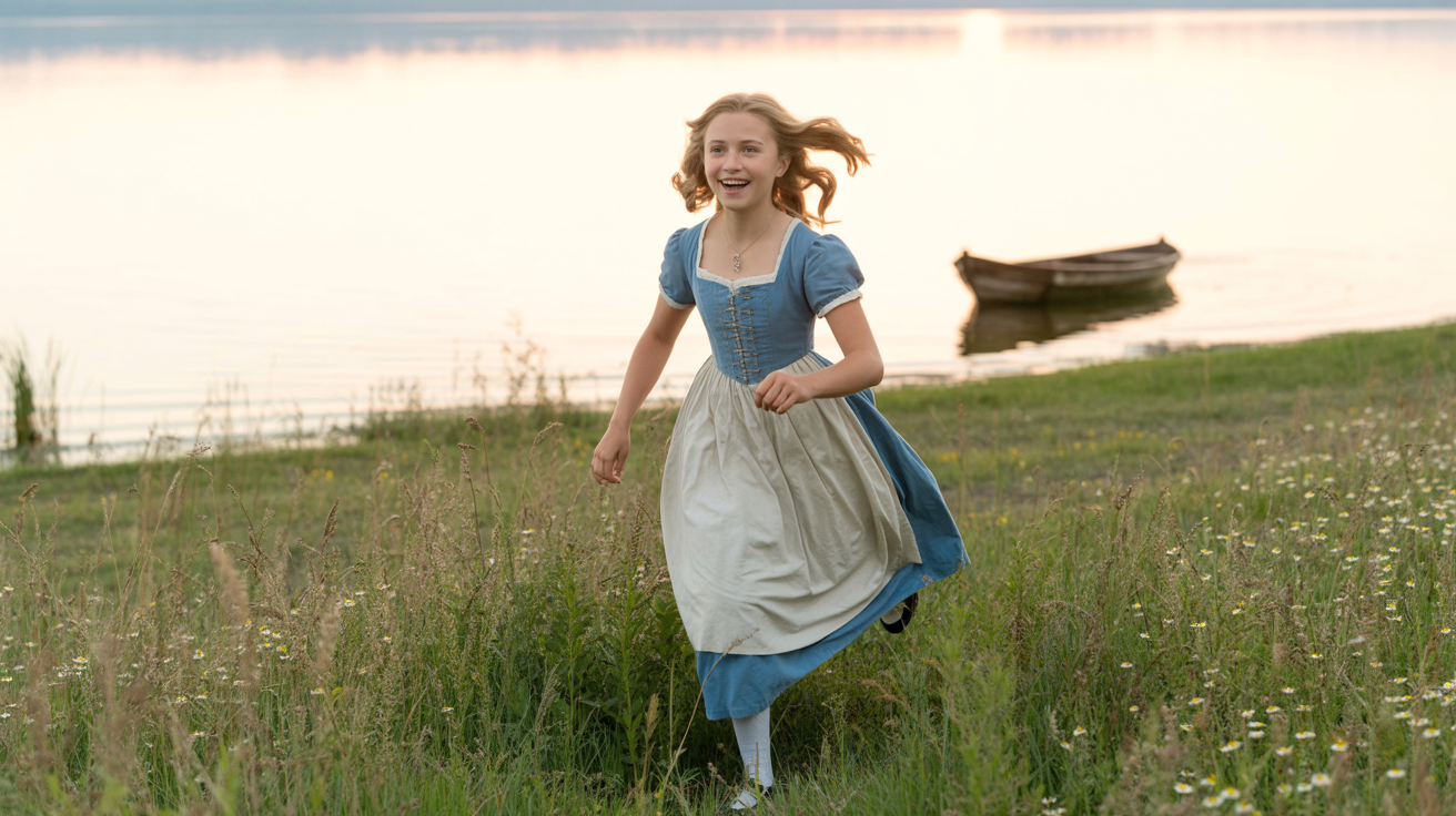 Printesa Sisi copilarie la Castelul Possenhofen, Bavaria, secolul al XIX-lea