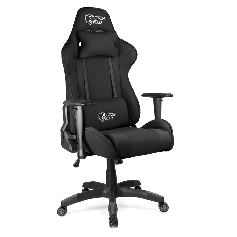 Scaun gaming Dr.Shield cu cadru metalic din oțel și construcție durabilă certificată