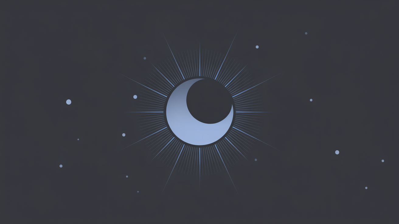 Slack Do Not Disturb mode icon with crescent moon symbol