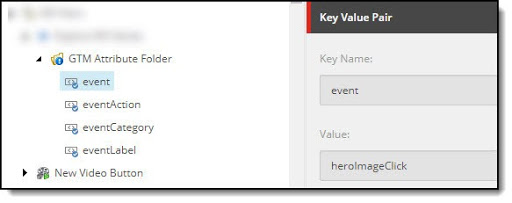 GTM attribute folder in Sitecore