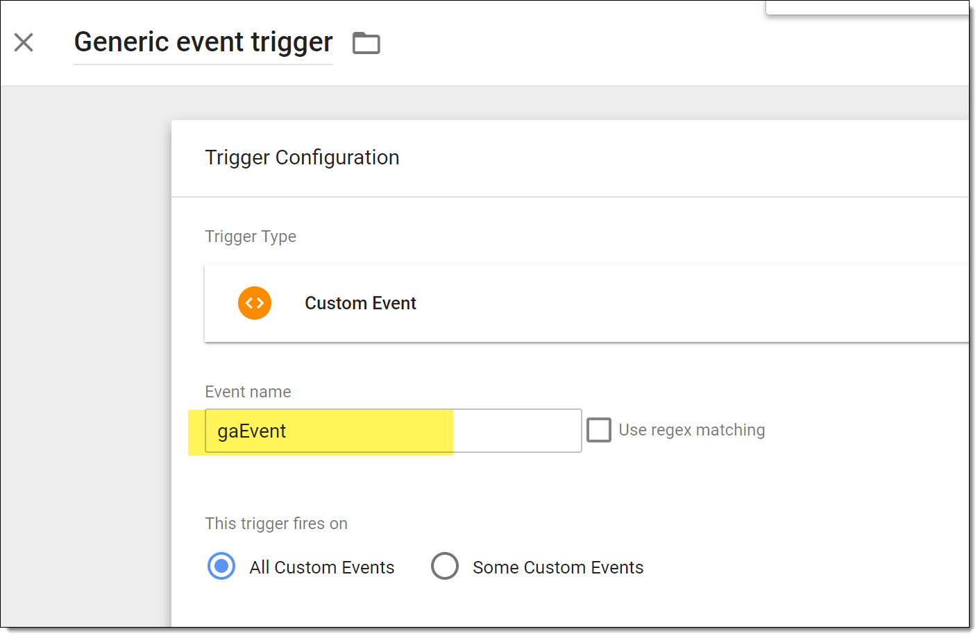 Sitecore Google Analytics Event Trigger