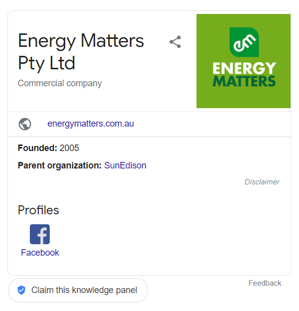 Local SEO recommendations for the Solar Industry in Australia