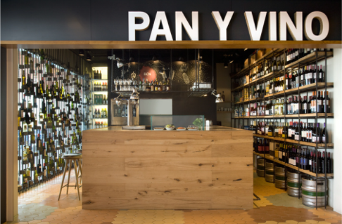 Pan Y Vino retail wine startup
